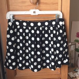 Polka Dot Skort
